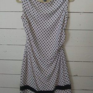 Chaps Polka Dot Dress